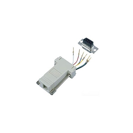 Allen Tel Data Adapter Kit, 9-Pin DB, 6-Conductor ATDB9M-6